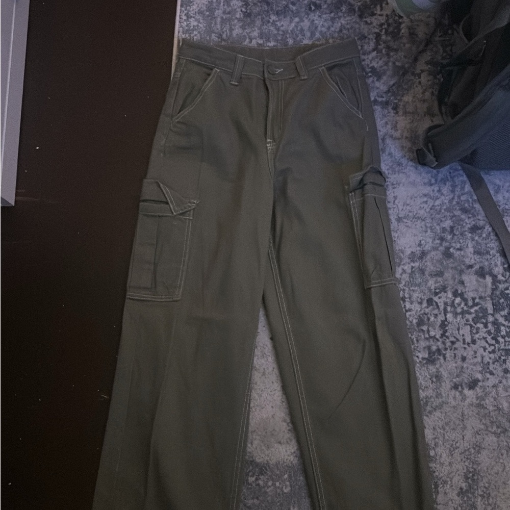 Women’s Cargo Pants - Olive Green